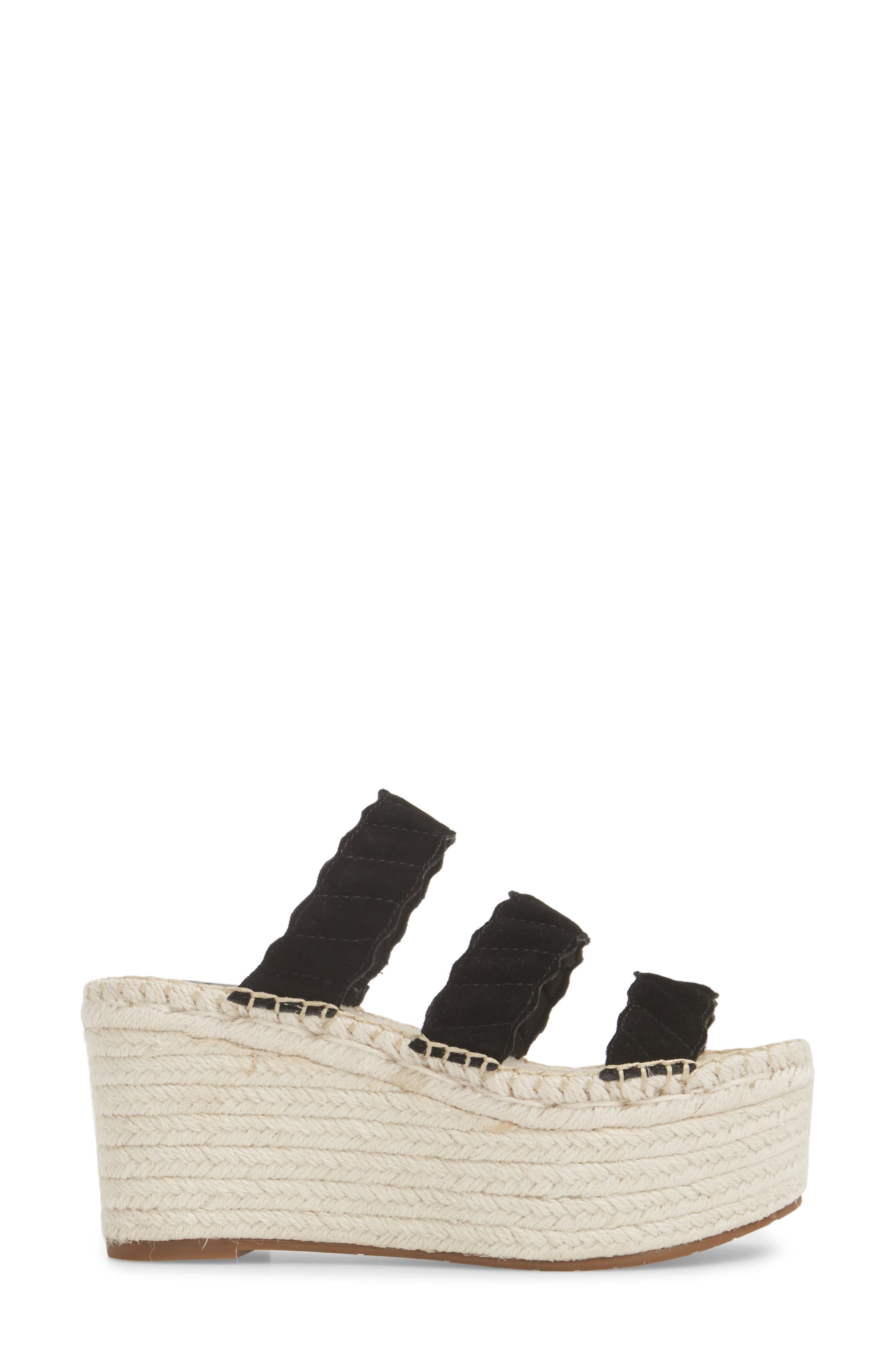 Marc Fisher LTD Rosie Espadrille Platform Sandal, Alternate, color, 