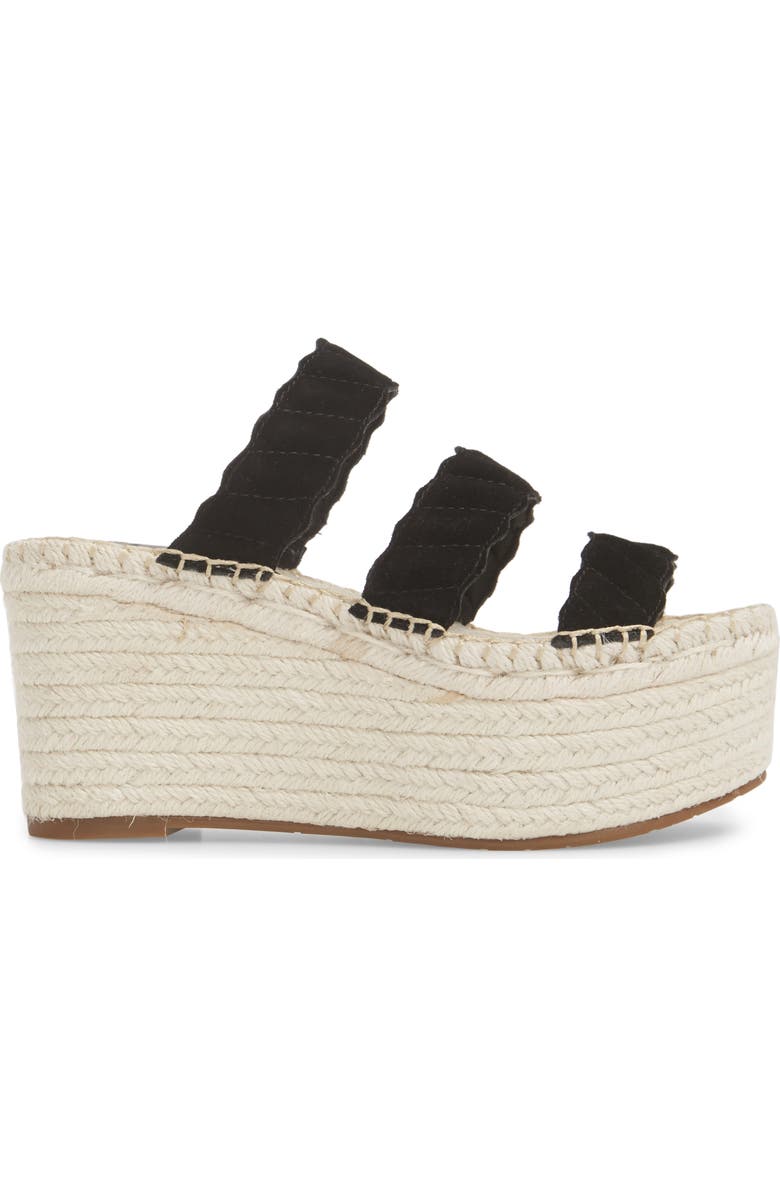 Marc Fisher LTD Rosie Espadrille Platform Sandal, Alternate, color,