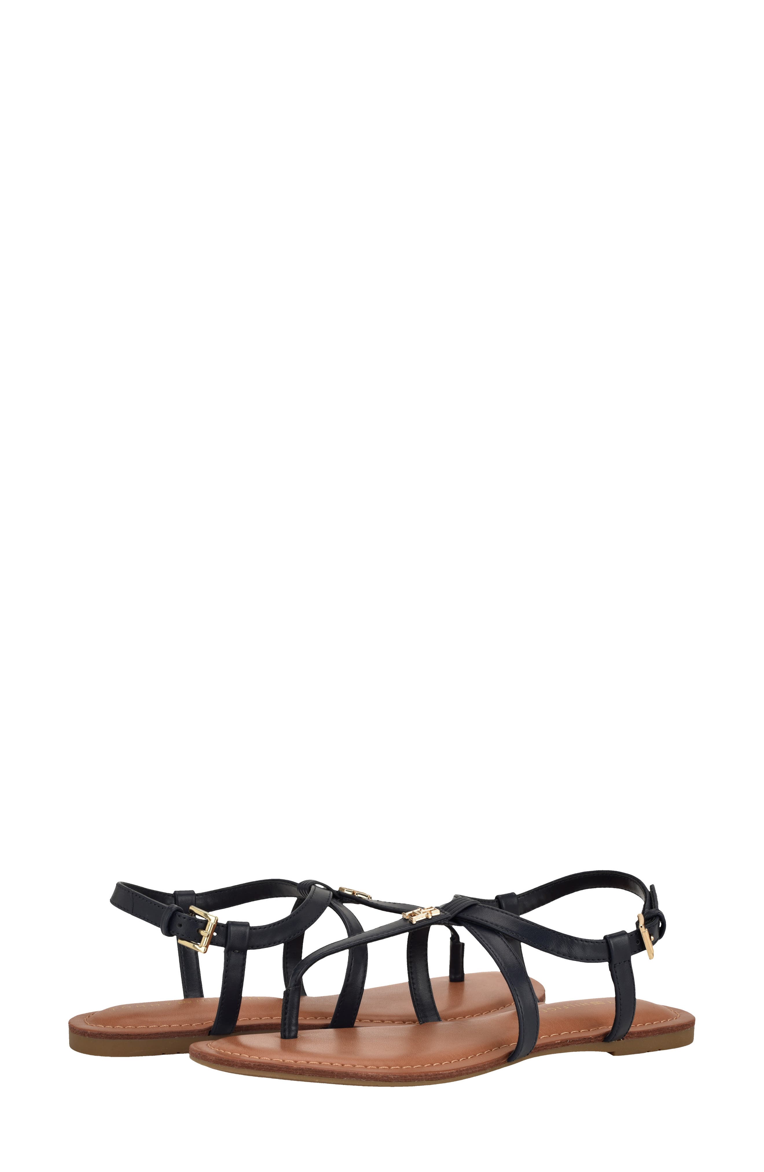 Lohian T-Strap Sandal, Alternate, color, DARK BLUE