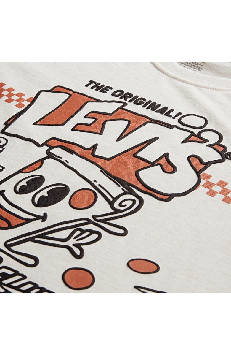 Levi's Kids' Speedy Pizza Graphic T-Shirt, Alternate, color, Oatmeal Heather