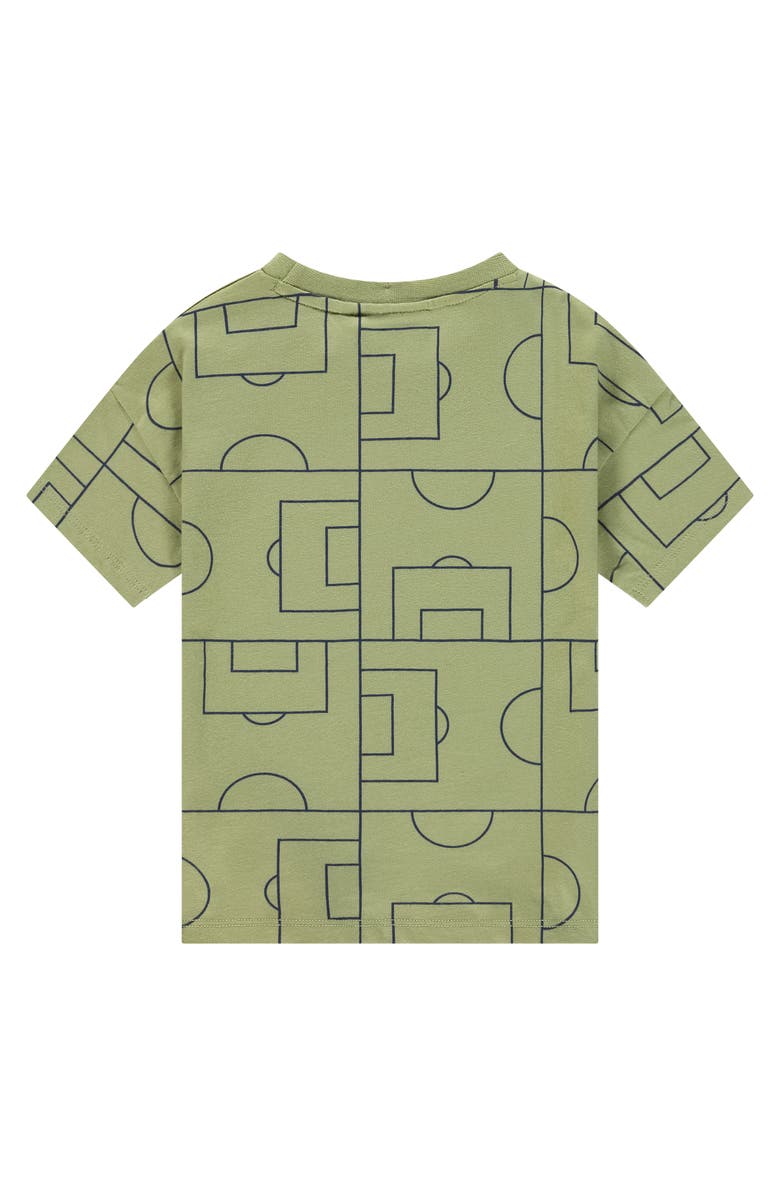 Stains and Stories by Babyface Soccer Field Short Sleeve T-Shirt, Alternate, color, Grass