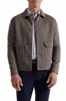 Bugatchi Felted Wool Blend Jacket