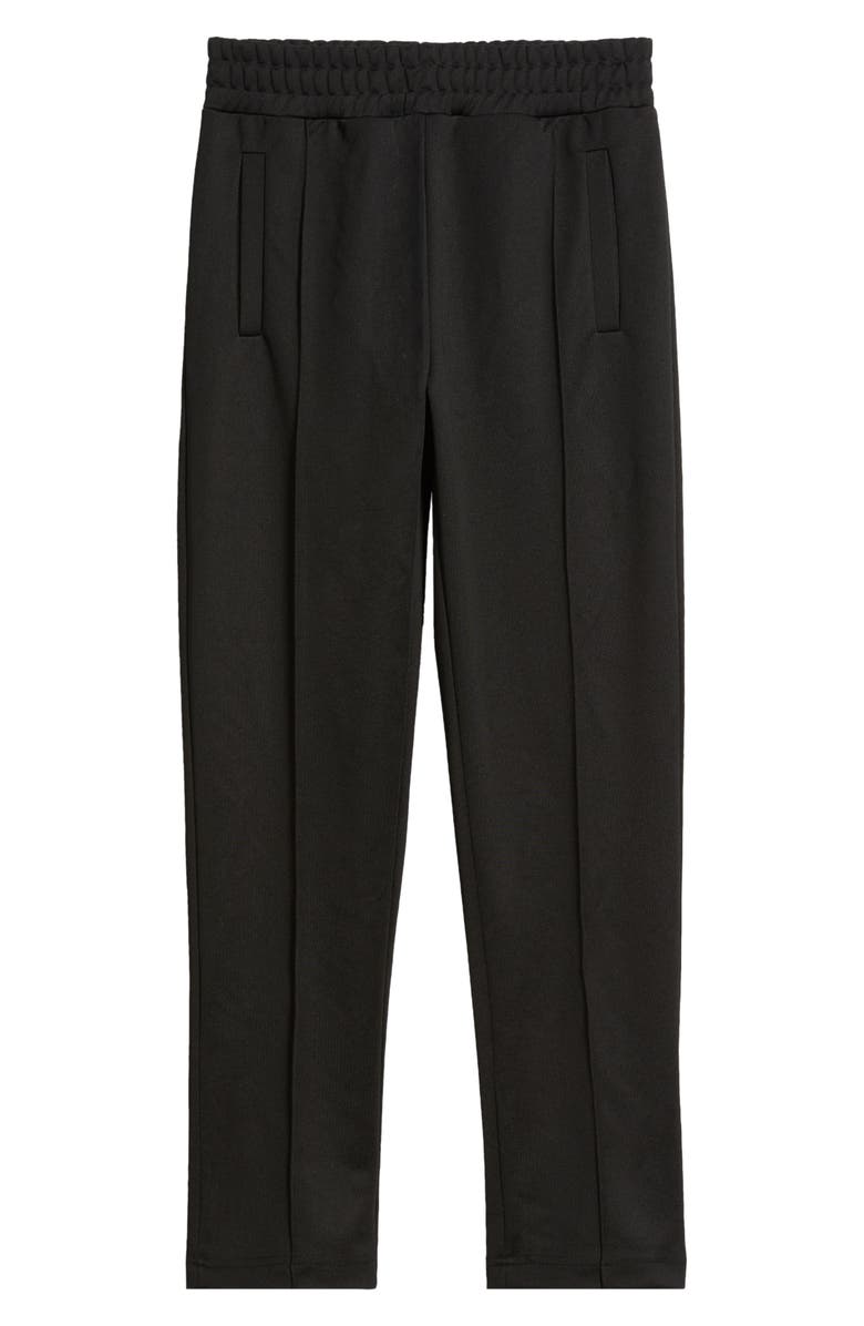 Palm Angels Back Curved Logo Track Pants, Alternate, color, Black Off White