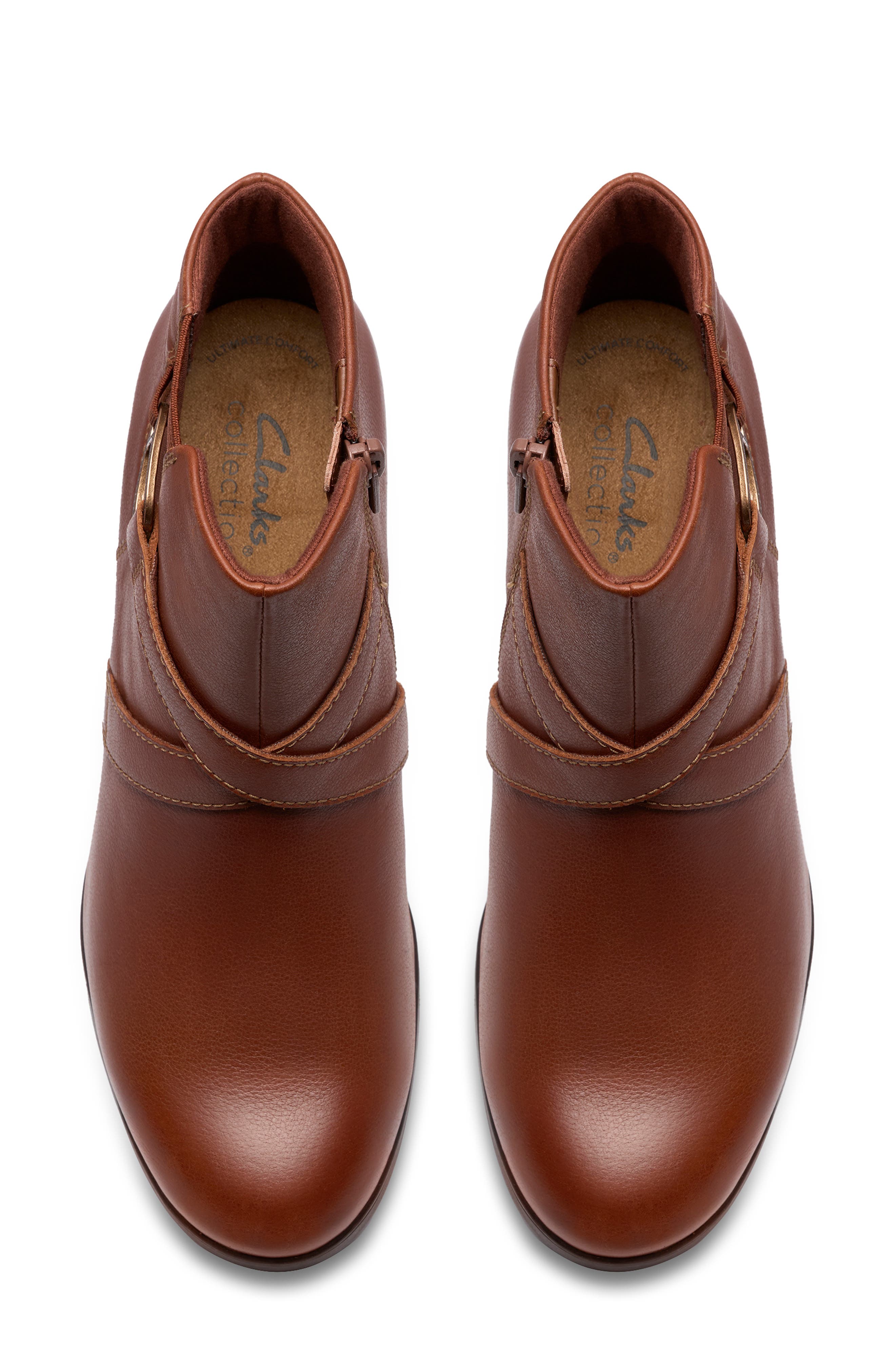 Clarks<sup>®</sup> Emily2 Henley Boot, Alternate, color, British Tan Leather