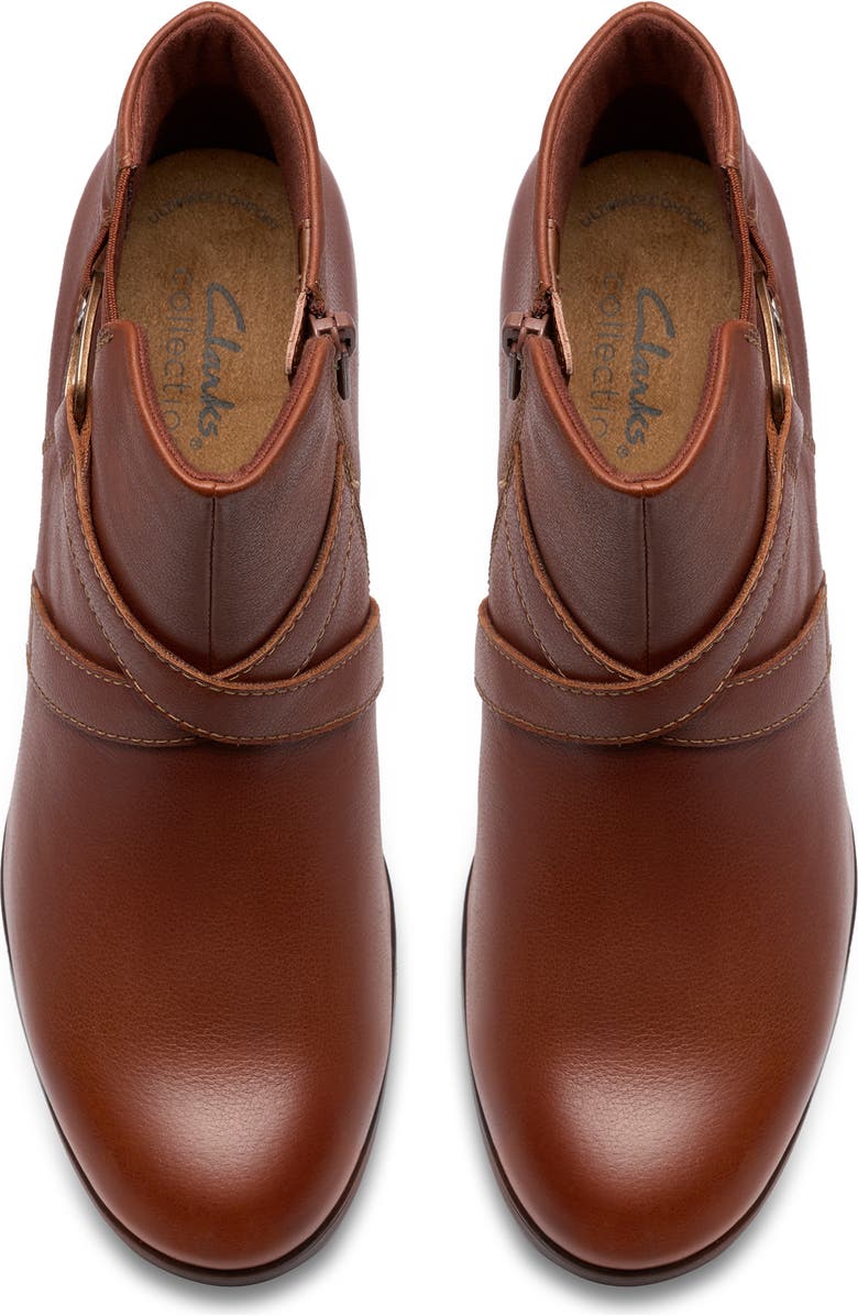 Clarks<sup>®</sup> Emily2 Henley Boot, Alternate, color, British Tan Leather