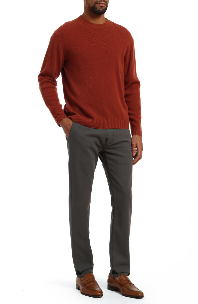 34 Heritage Verona Slim Fit Chino Pants, Alternate, color, Ash High Flyer