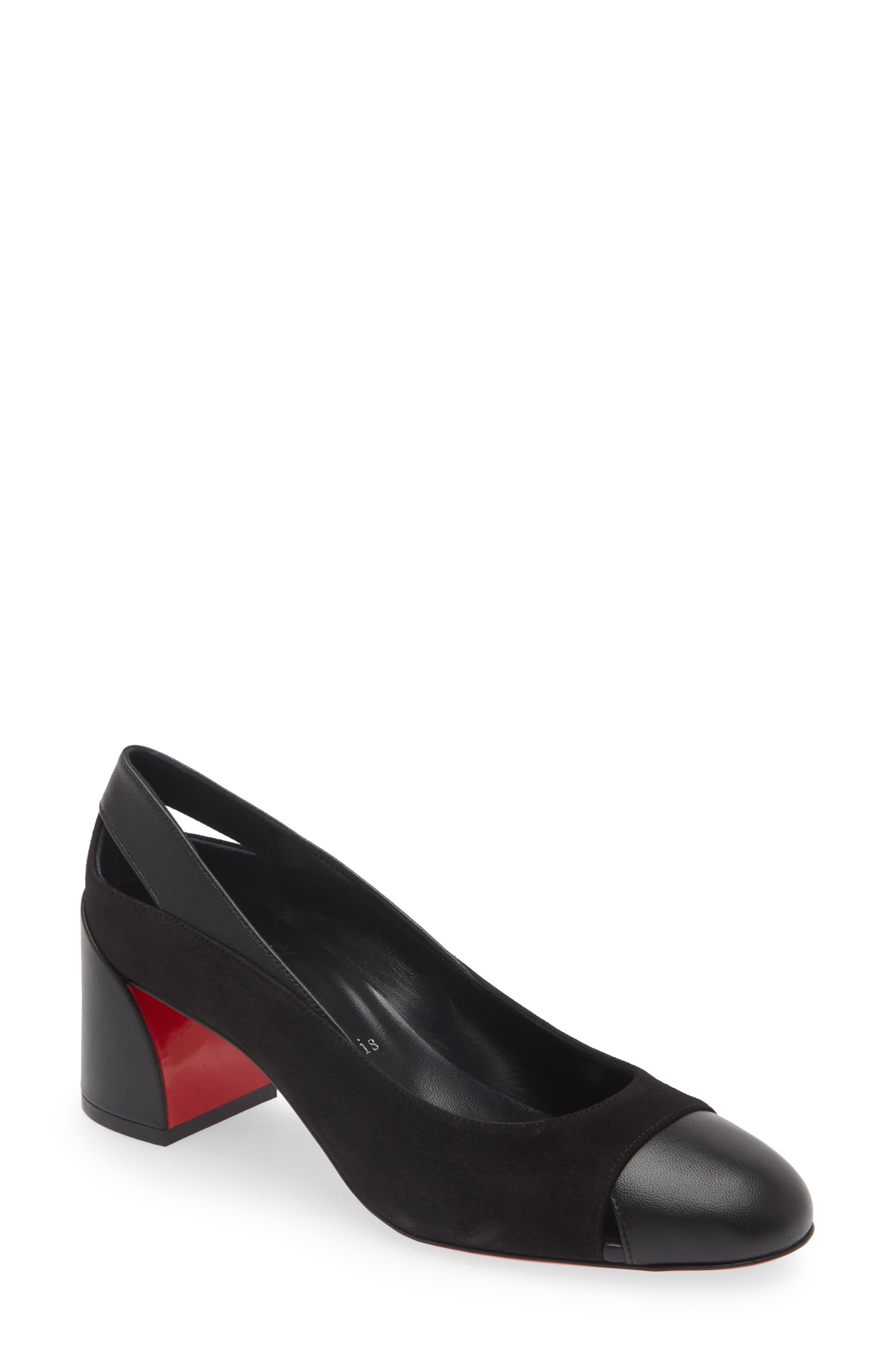 Christian Louboutin Miss Duvette Cap Toe Pump, Main, color, 