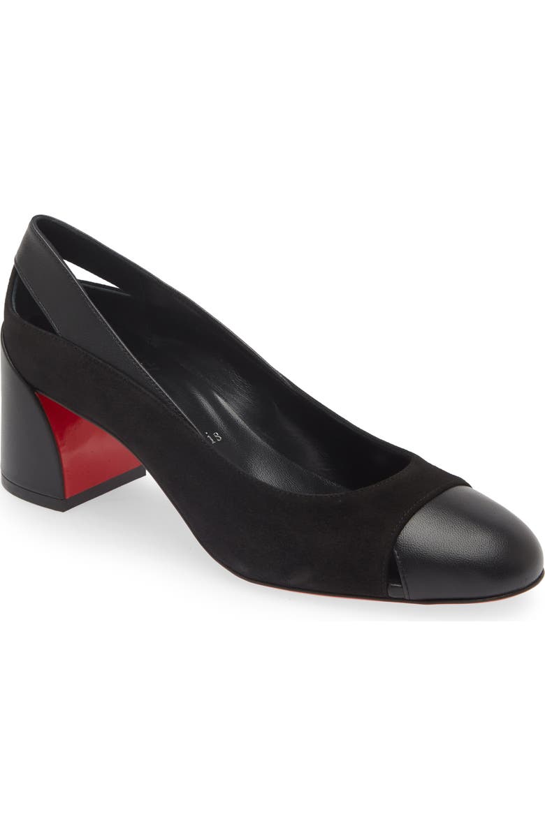 Christian Louboutin Miss Duvette Cap Toe Pump, Main, color,