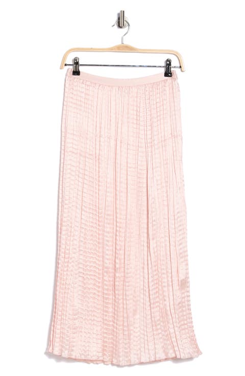 Pleated Midi Skirt