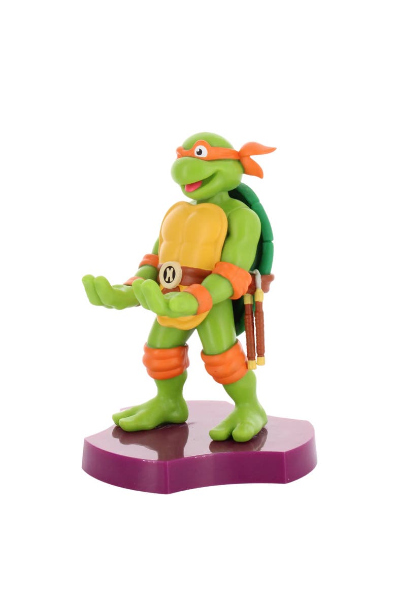 Exquisite Gaming Holdems Tmnt Michaelangelo Earbud & Phone Holder, Main, color, Multicolored