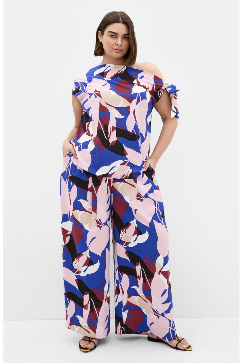 Wild Fern Printed Wide Leg Pants, Alternate, color, WILD FERN