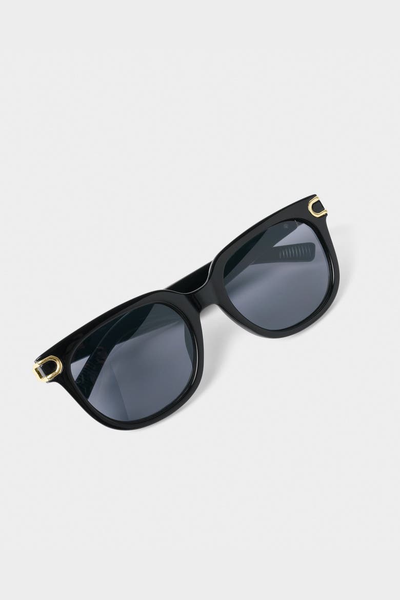 Manhattan Sunglasses in Black, Alternate, color, Black