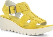 Fly London Yudd Platform Wedge Sandal