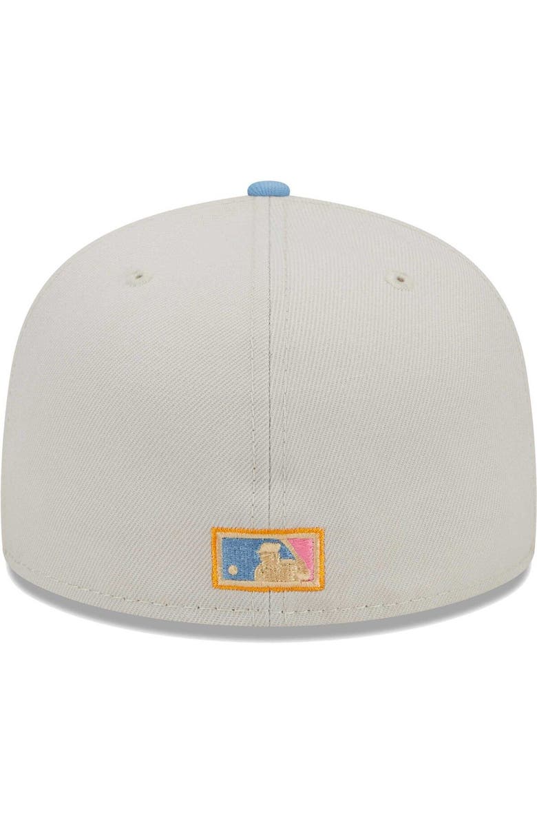 New Era Men's New Era Natural San Francisco Giants Beach Front 59FIFTY Fitted Hat, Alternate, color,