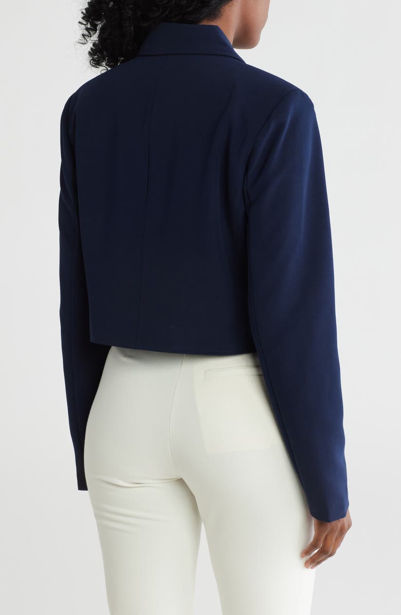 Steve Madden Double Breasted Crop Blazer, Alternate, color,