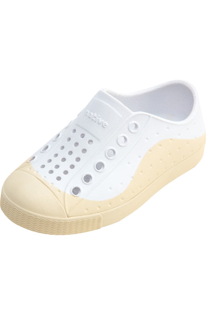 Native Shoes Kids' Jefferson Roam Slip-On Sneaker, Main, color, Shell White/ Bone White
