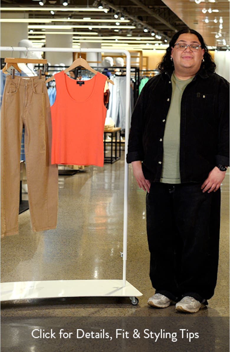 Scoop Neck Sweater Tank, sales video thumbnail