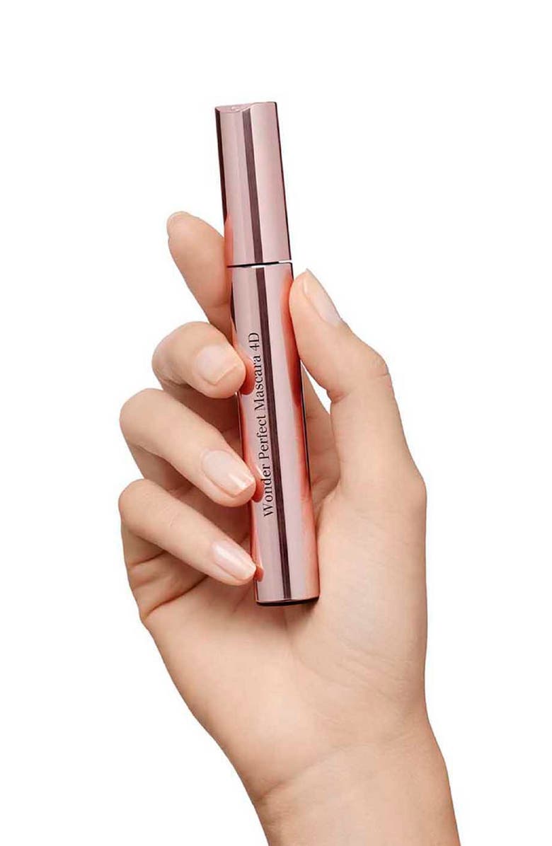 Clarins Wonder Perfect Lengthening, Curling & Volumizing Mascara 4D, Alternate, color, 