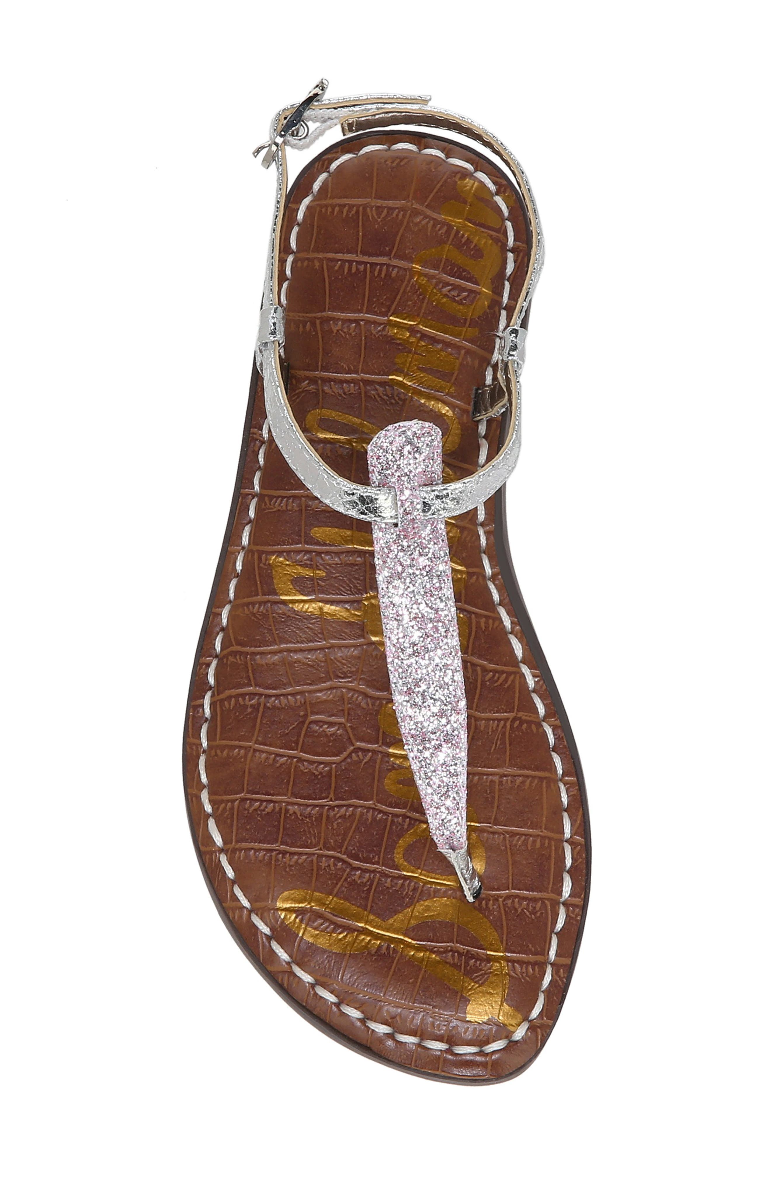 Gigi Sandal, Alternate, color, LILAC GLITTER