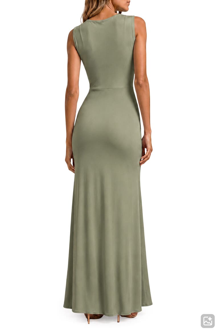 Love by Design Josetta Sleeveless Maxi Dress, Alternate, color, SAGE