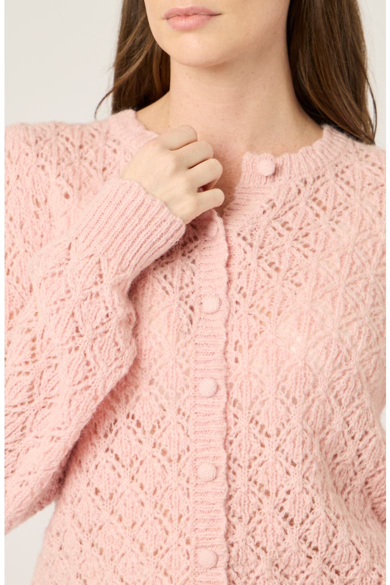 Mel Cardigan, Alternate, color, Light Pink
