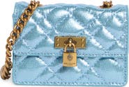 Kurt Geiger London Micro Brixton Quilted Crossbody Bag