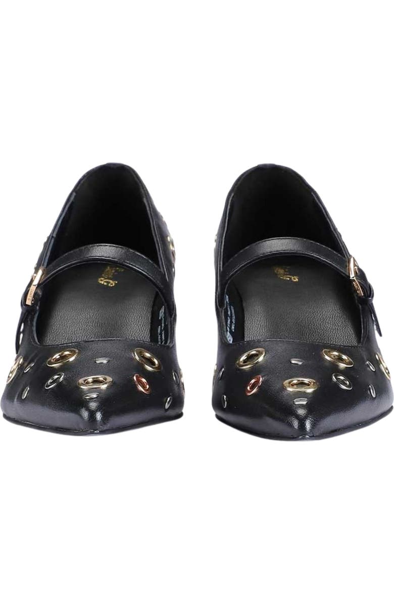 SAINT G Cosima Pointed Toe Mary Jane Pump, Alternate, color, Black