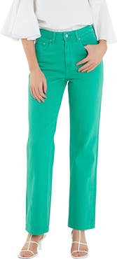 English Factory Wide Leg Jeans