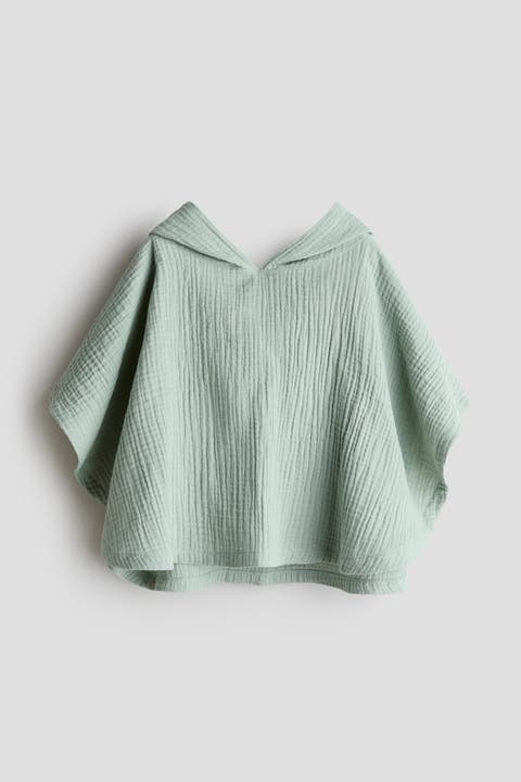 Cotton Muslin Poncho Towel