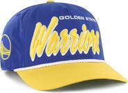 '47 Men's '47 Royal/Gold Golden State Warriors Dropshadow Rope Hitch Adjustable Hat