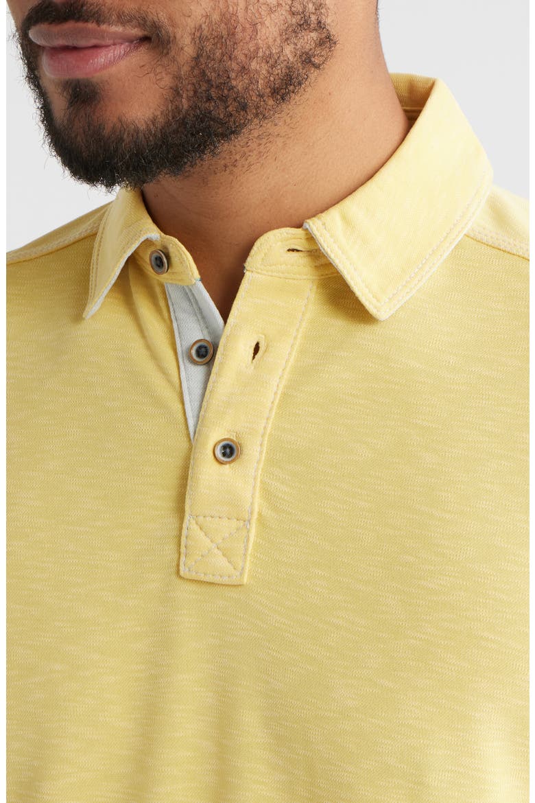 Vintage Slub Polo, Alternate, color, YELLOW