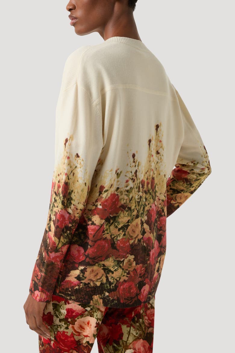 Cardigan Heidi, Alternate, color, Sand/red