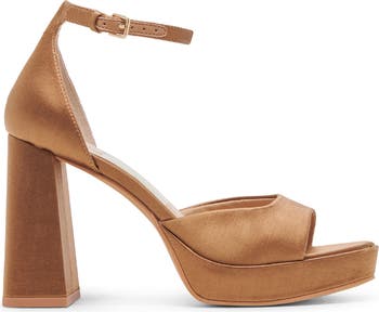 Pandro Ankle Strap Platform Sandal