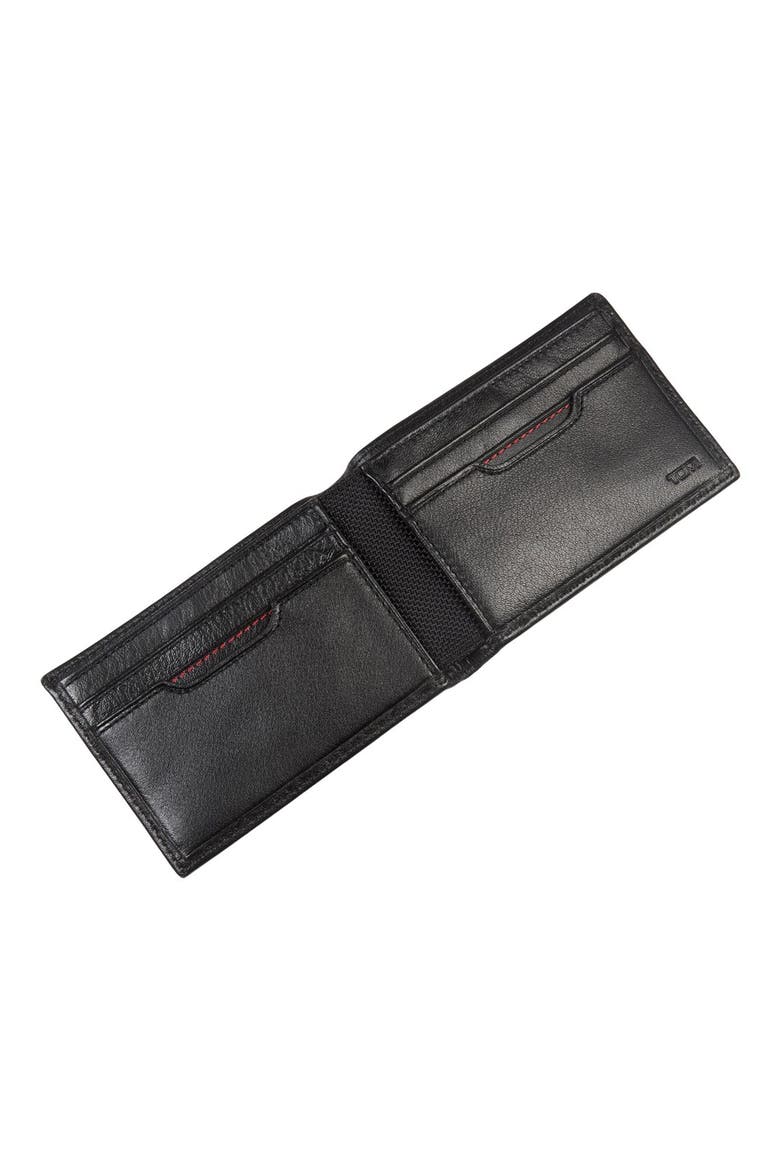 Delta ID Lock Shielded Slim Single Billfold, Alternate, color, BLACK