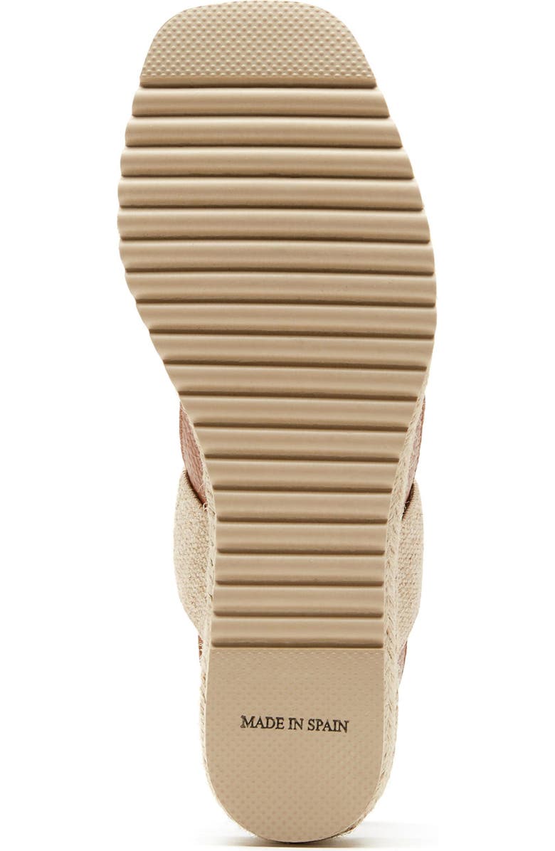 La Canadienne Rowena City Dry<sup>™</sup> Waterproof Espadrille Sandal, Alternate, color, Cognac Pebble