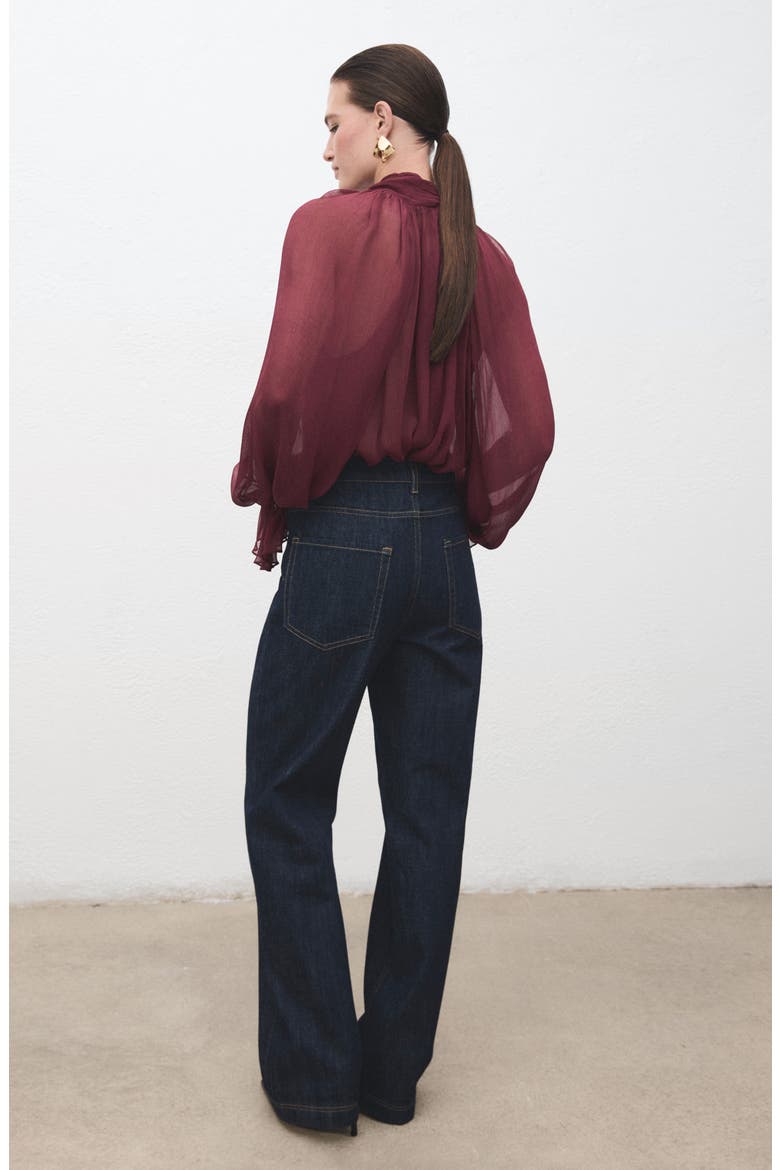 Straight Leg Jeans, Alternate, color, OPEN BLUE