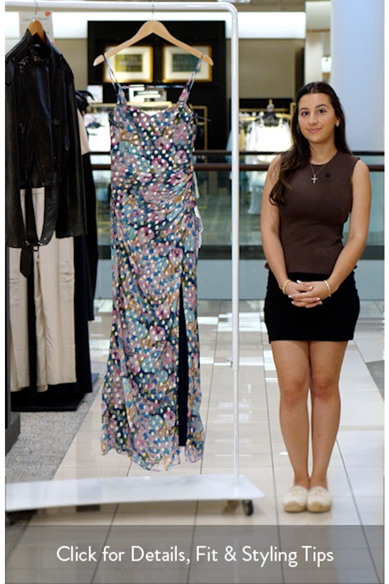Drae Floral Evening Gown video