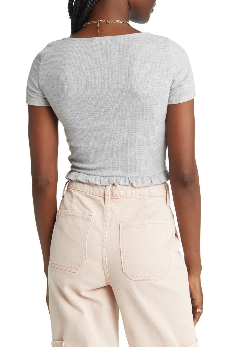 BP. Pointelle Knit Top, Alternate, color, 