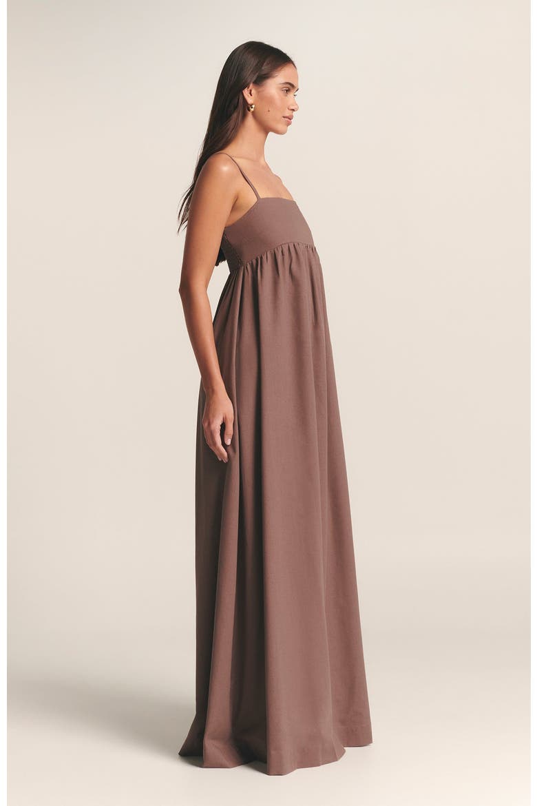 Aster Maxi Dress, Alternate, color, Cacao