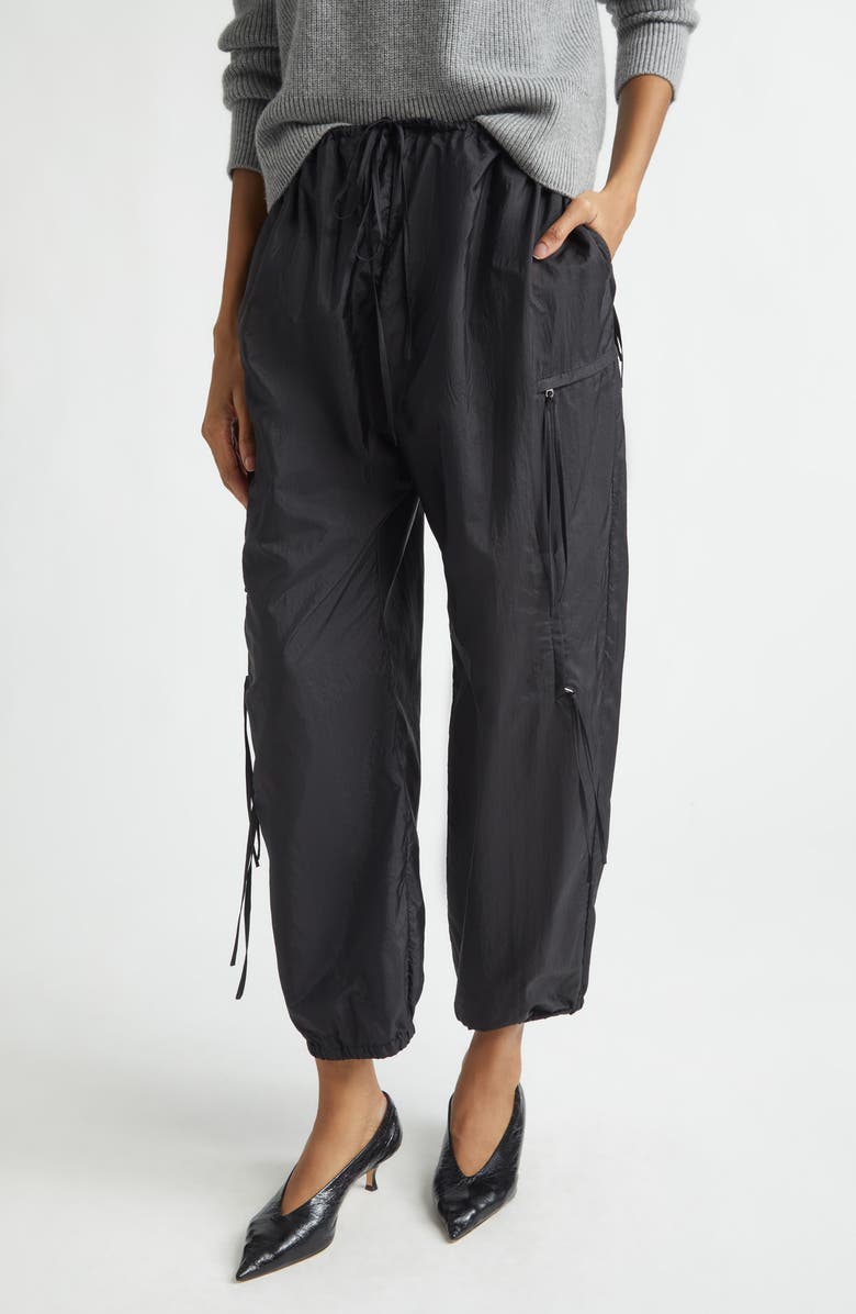 Brandon Maxwell The Scout Cargo Pants, Alternate, color, Black