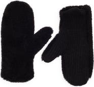 BCBG Faux Shearling Mittens
