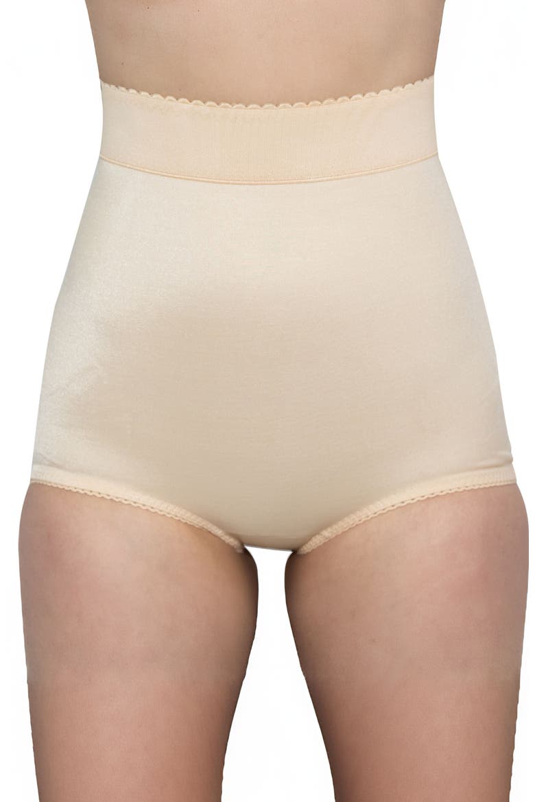 High Waist Tummy Control Panty, Main, color, Beige