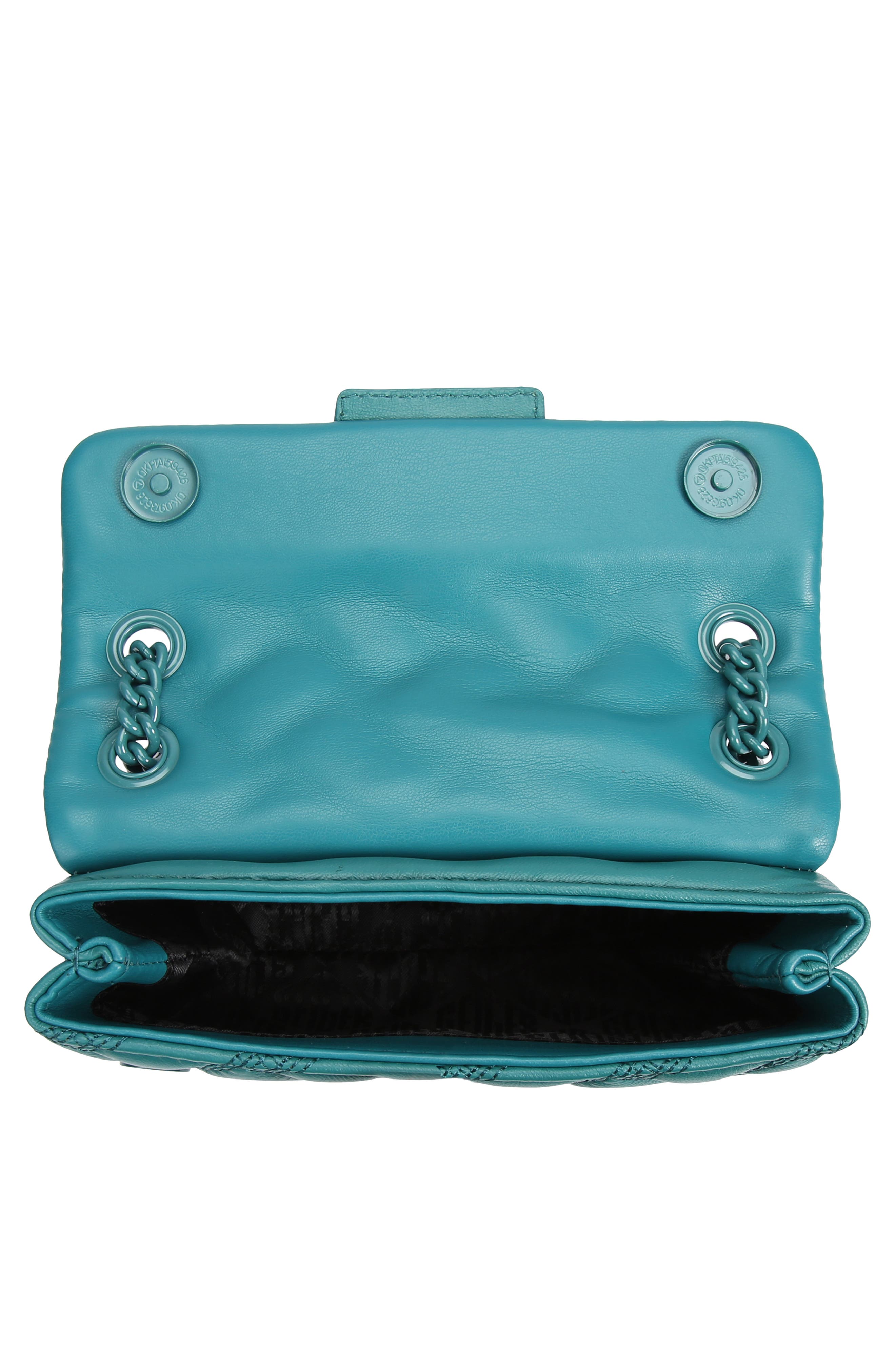 Kurt Geiger London Mini Kensington Drench Leather Convertible Crossbody Bag, Alternate, color, 