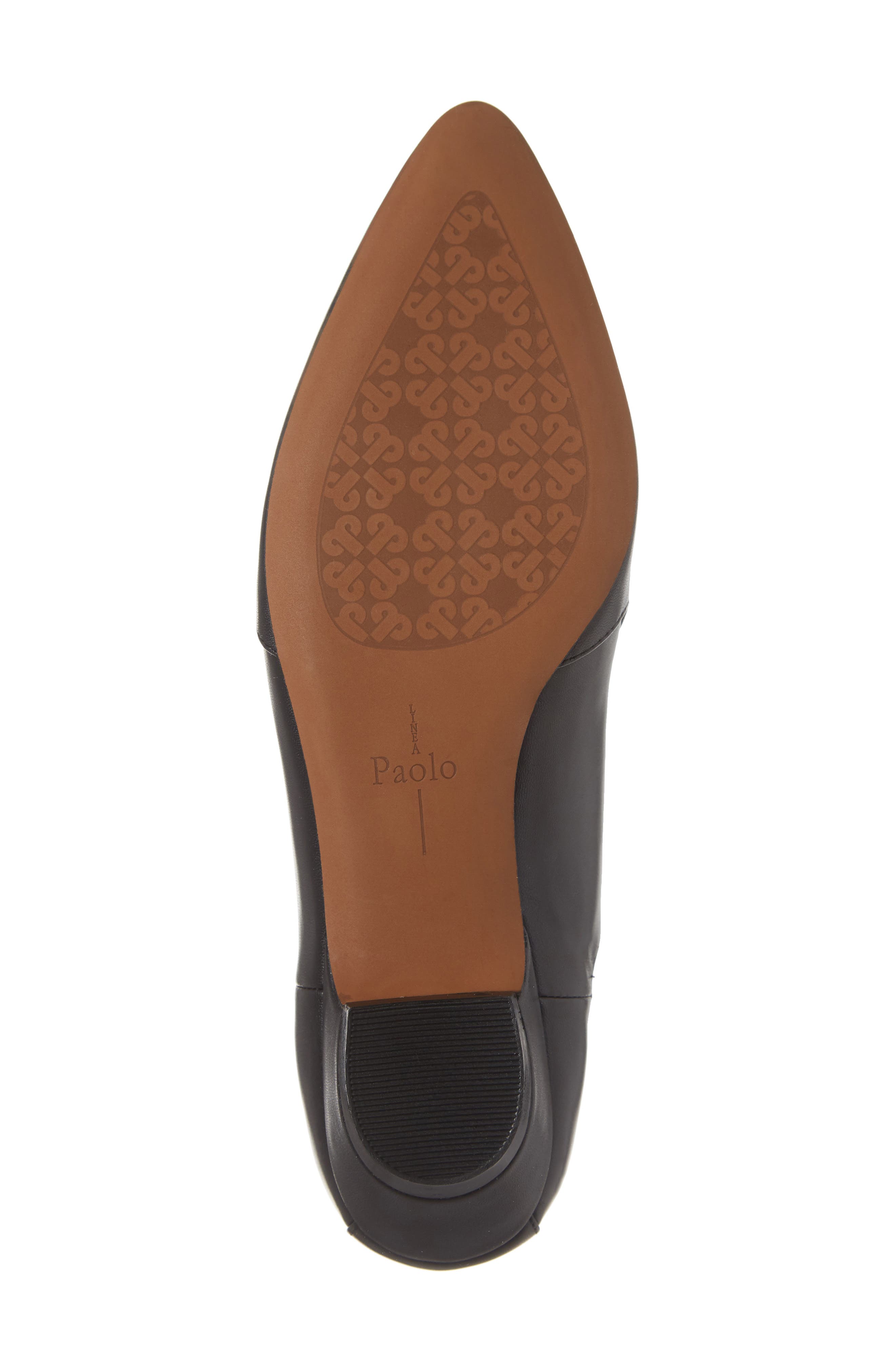 Linea Paolo Regan Bootie, Alternate, color, Black Nappa Leather