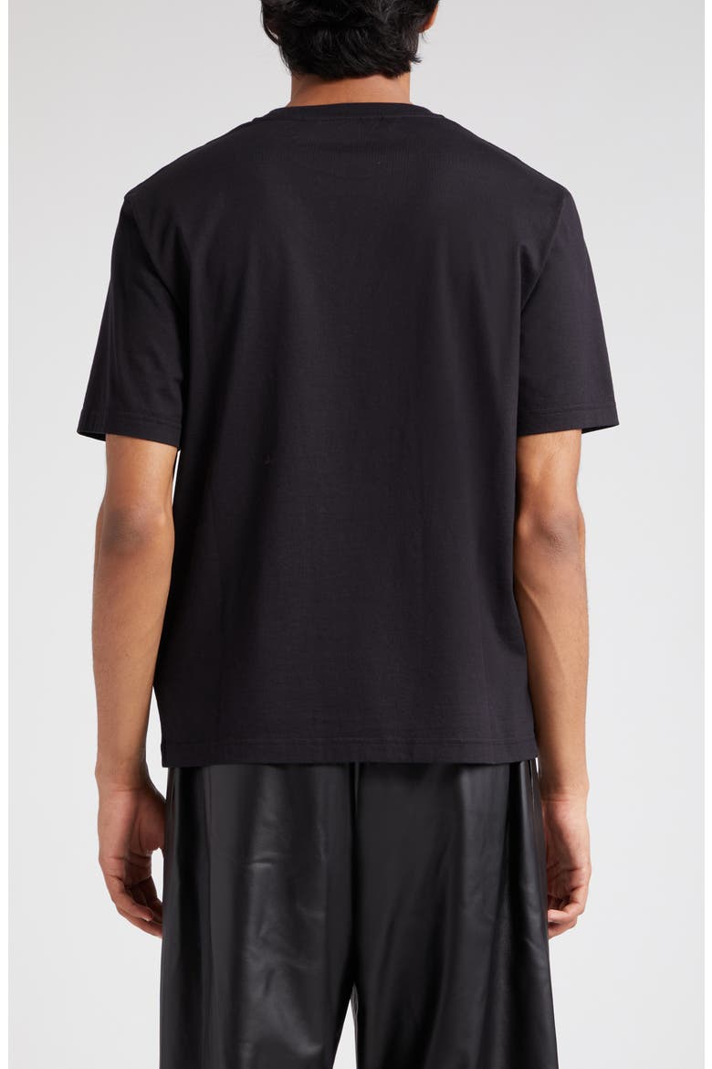 Classic Logo Slim Fit Cotton Graphic T-Shirt, Alternate, color, BLACK WHITE