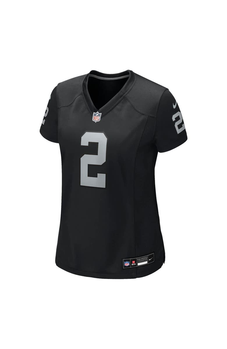 Nike Women's Nike Ashton Jeanty Black Las Vegas Raiders 2025 NFL Draft First Round Pick Team Game Jersey, Alternate, color, Black