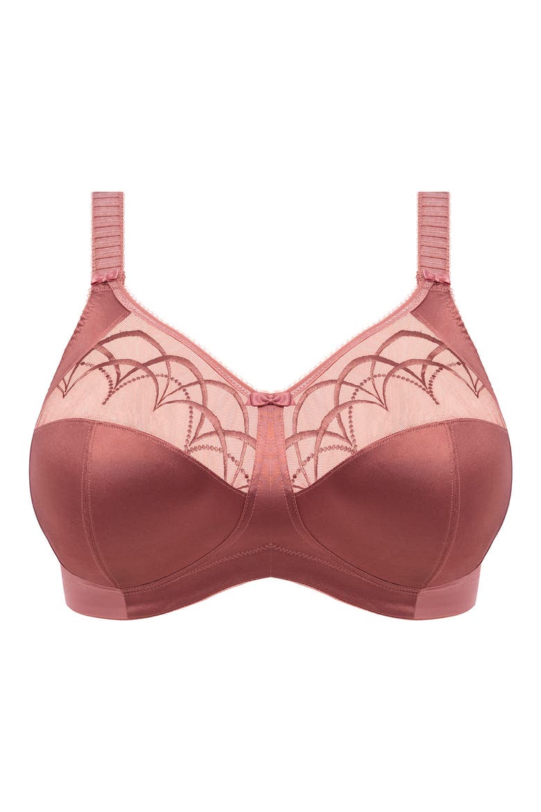 Cate Full Figure Soft Cup Bra, Alternate, color, ROSEWOOD