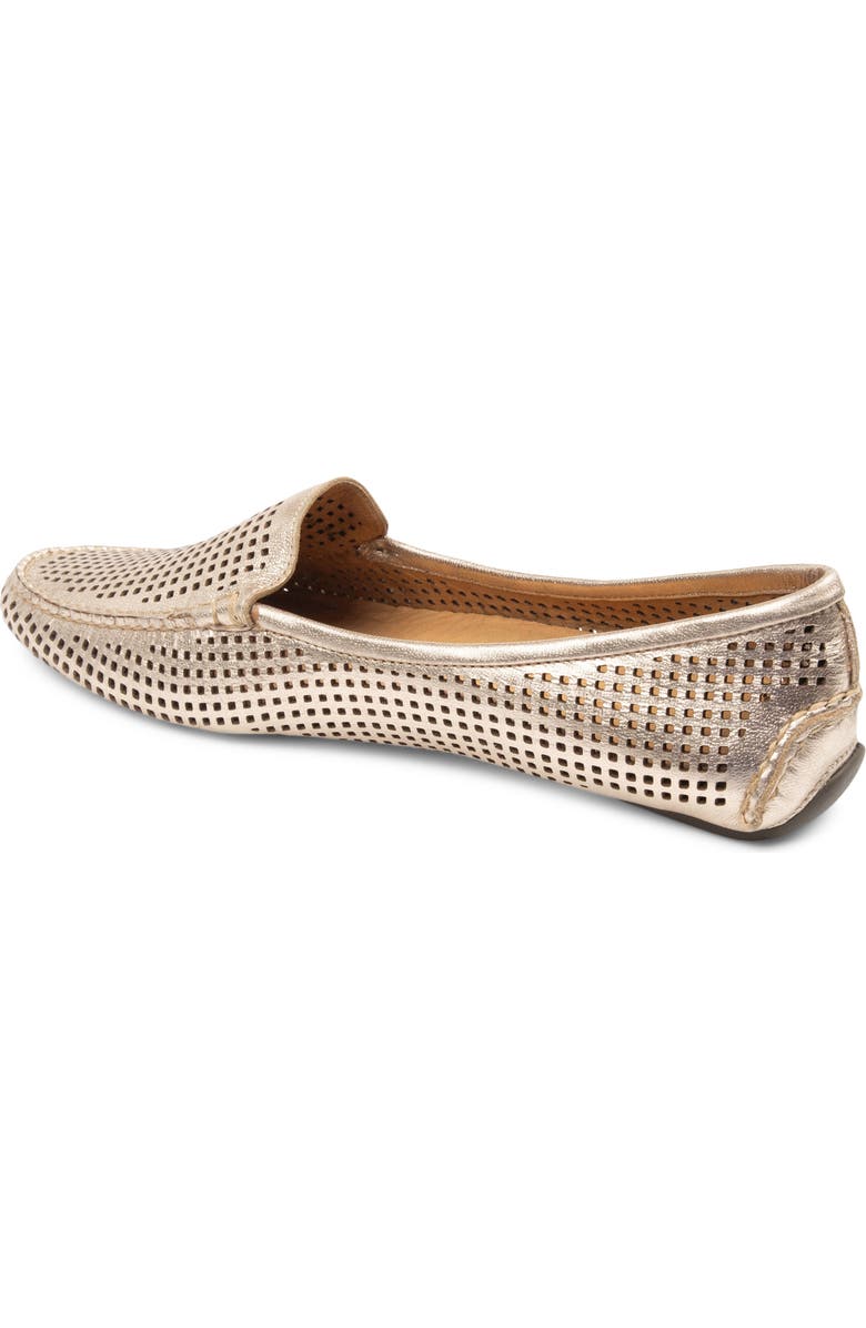 patricia green 'Barrie' Flat, Alternate, color, Gold Leather