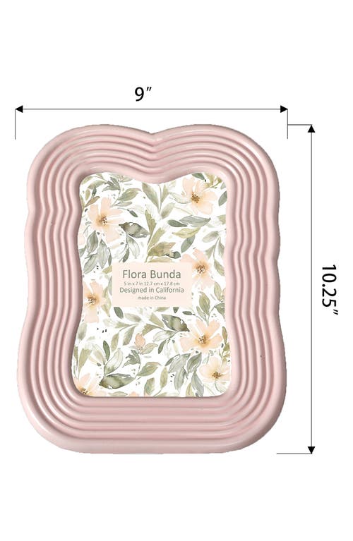 Flora Bunda Curves Ceramic Picture Frame