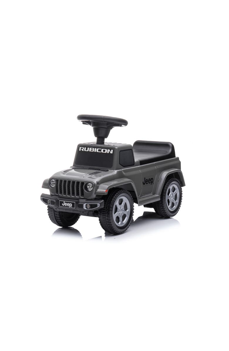 FREDDO Jeep Rubicon Foot to Floor Ride-On for Toddlers, Main, color, Grey